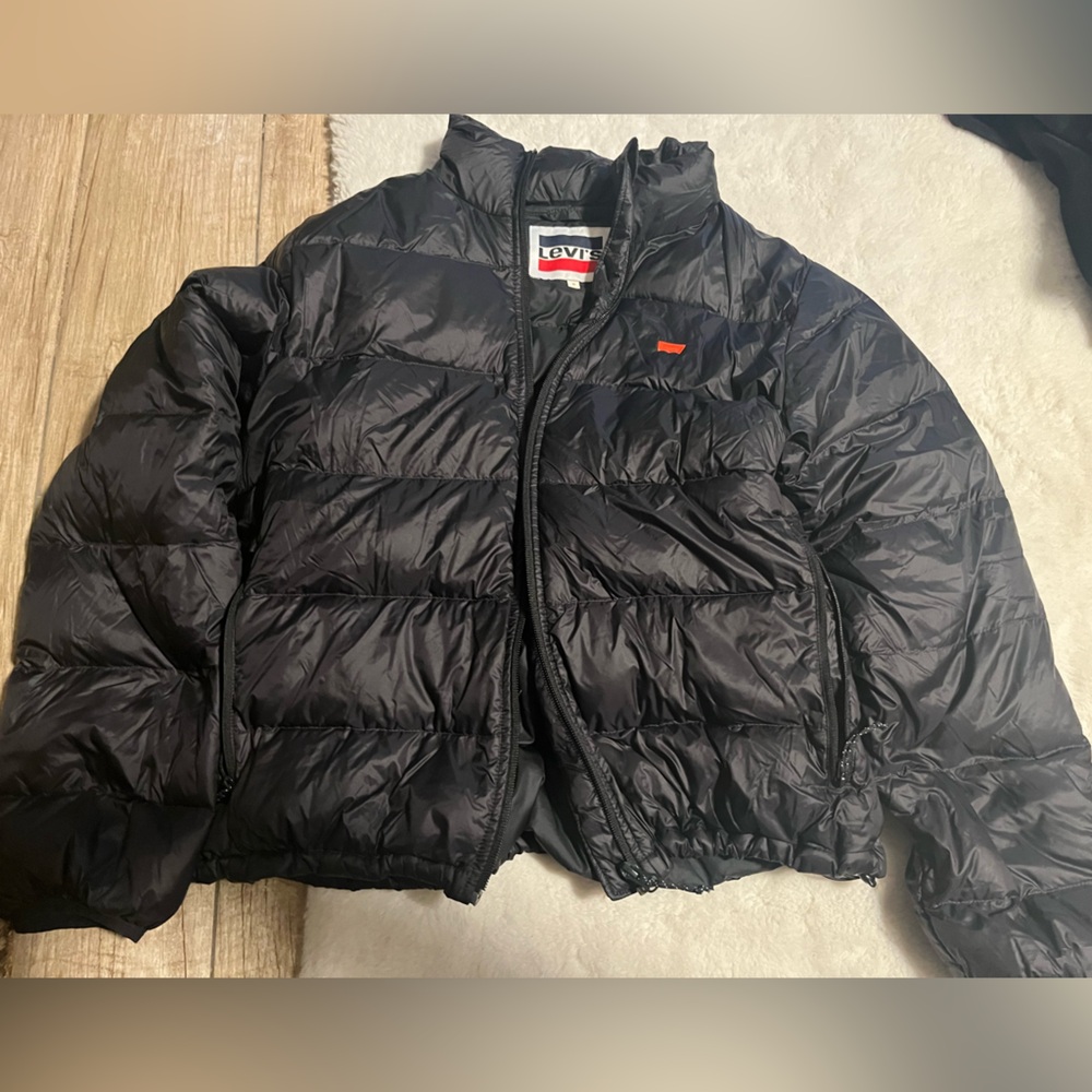 Levi's Black Puffer Jacket